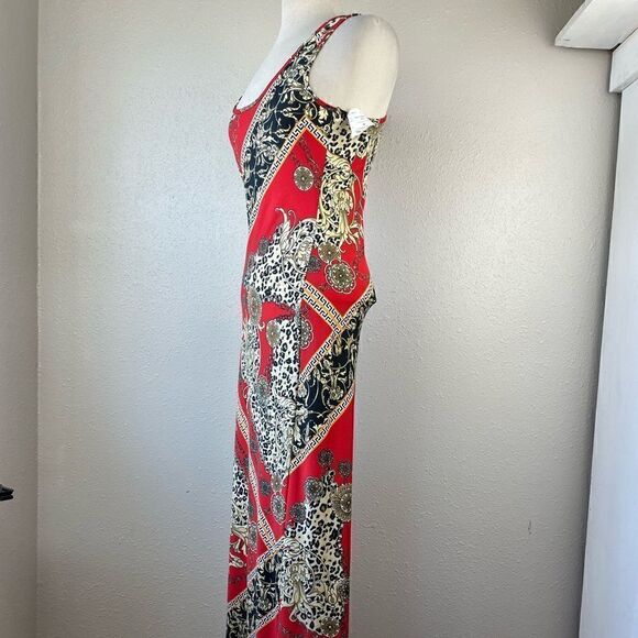 NWT Bailey Blue Thai Style Maxi Dress Size M - Picture 4 of 7